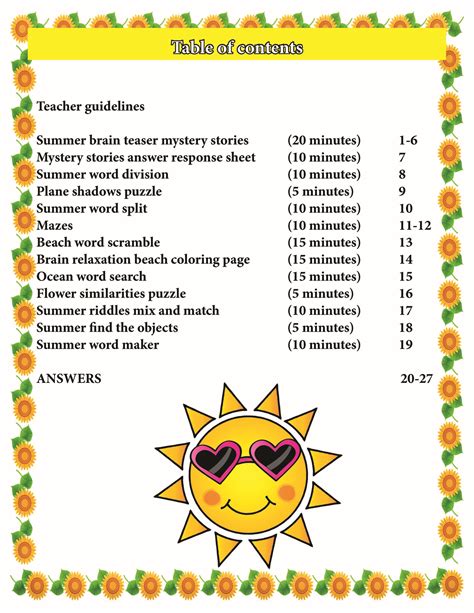 brain games for kids|Inc. Summer Brain Teasers .
